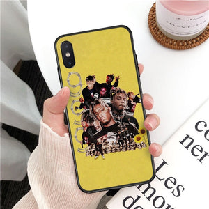 Q16 Juice WRLD TPU Phone Cover for Apple iPhone 6 6S 7 8 Plus 5 5S SE X Xs 11 Pro Max XR silicone Soft Case