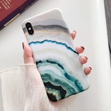 Load image into Gallery viewer, Lovebay Marble Pattern Phone Cases For iphone 11 Pro X XS XR Max Soft IMD Frosted Marbled Back Cover For iphone 8 7 6 6S Plus