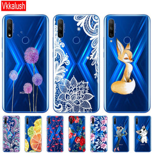 For Honor 9X Global Case Honor 9X Premium Case Silicon TPU Soft Back Cover Phone Case For Huawei Honor 9X Premium STK-LX1 Bumper