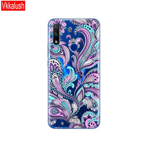 For Honor 9X Global Case Honor 9X Premium Case Silicon TPU Soft Back Cover Phone Case For Huawei Honor 9X Premium STK-LX1 Bumper