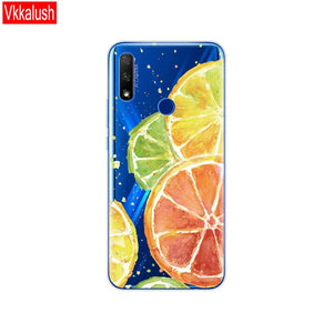 For Honor 9X Global Case Honor 9X Premium Case Silicon TPU Soft Back Cover Phone Case For Huawei Honor 9X Premium STK-LX1 Bumper