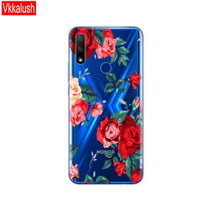 For Honor 9X Global Case Honor 9X Premium Case Silicon TPU Soft Back Cover Phone Case For Huawei Honor 9X Premium STK-LX1 Bumper