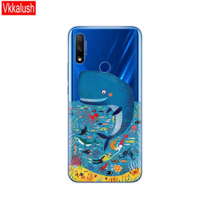 For Honor 9X Global Case Honor 9X Premium Case Silicon TPU Soft Back Cover Phone Case For Huawei Honor 9X Premium STK-LX1 Bumper