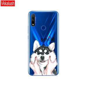 For Honor 9X Global Case Honor 9X Premium Case Silicon TPU Soft Back Cover Phone Case For Huawei Honor 9X Premium STK-LX1 Bumper