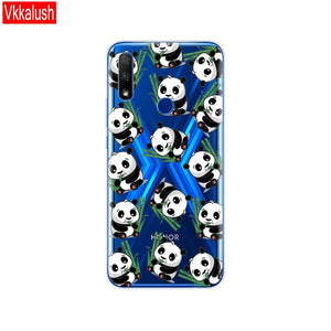 For Honor 9X Global Case Honor 9X Premium Case Silicon TPU Soft Back Cover Phone Case For Huawei Honor 9X Premium STK-LX1 Bumper