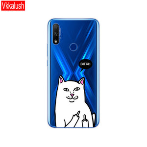 For Honor 9X Global Case Honor 9X Premium Case Silicon TPU Soft Back Cover Phone Case For Huawei Honor 9X Premium STK-LX1 Bumper