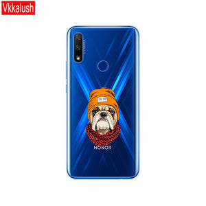 For Honor 9X Global Case Honor 9X Premium Case Silicon TPU Soft Back Cover Phone Case For Huawei Honor 9X Premium STK-LX1 Bumper