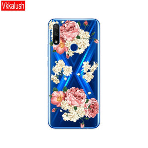 For Honor 9X Global Case Honor 9X Premium Case Silicon TPU Soft Back Cover Phone Case For Huawei Honor 9X Premium STK-LX1 Bumper