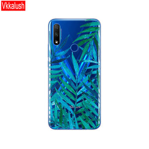 For Honor 9X Global Case Honor 9X Premium Case Silicon TPU Soft Back Cover Phone Case For Huawei Honor 9X Premium STK-LX1 Bumper