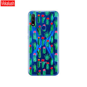 For Honor 9X Global Case Honor 9X Premium Case Silicon TPU Soft Back Cover Phone Case For Huawei Honor 9X Premium STK-LX1 Bumper