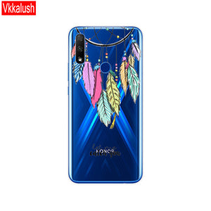 For Honor 9X Global Case Honor 9X Premium Case Silicon TPU Soft Back Cover Phone Case For Huawei Honor 9X Premium STK-LX1 Bumper