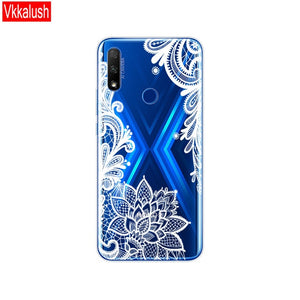 For Honor 9X Global Case Honor 9X Premium Case Silicon TPU Soft Back Cover Phone Case For Huawei Honor 9X Premium STK-LX1 Bumper