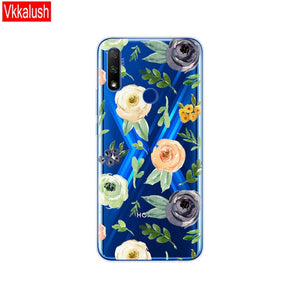 For Honor 9X Global Case Honor 9X Premium Case Silicon TPU Soft Back Cover Phone Case For Huawei Honor 9X Premium STK-LX1 Bumper