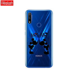 For Honor 9X Global Case Honor 9X Premium Case Silicon TPU Soft Back Cover Phone Case For Huawei Honor 9X Premium STK-LX1 Bumper