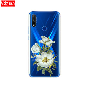 For Honor 9X Global Case Honor 9X Premium Case Silicon TPU Soft Back Cover Phone Case For Huawei Honor 9X Premium STK-LX1 Bumper