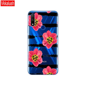 For Honor 9X Global Case Honor 9X Premium Case Silicon TPU Soft Back Cover Phone Case For Huawei Honor 9X Premium STK-LX1 Bumper