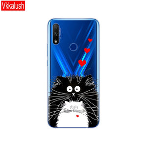 For Honor 9X Global Case Honor 9X Premium Case Silicon TPU Soft Back Cover Phone Case For Huawei Honor 9X Premium STK-LX1 Bumper