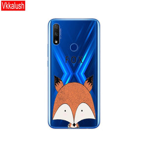 For Honor 9X Global Case Honor 9X Premium Case Silicon TPU Soft Back Cover Phone Case For Huawei Honor 9X Premium STK-LX1 Bumper