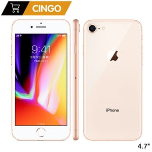 Original Apple iPhone 8 2GB RAM 64GB/256GB Hexa-core IOS 3D Touch ID LTE 12.0MP Camera 4.7" inch Apple Fingerprint 1821mAh