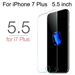 10Pcs Tempered Glass For iPhone X XS MAX XR 4 4s 5 5s SE 5c Screen Protective Film For iPhone 6 6s 7 8 Plus X 11 Glass Protector