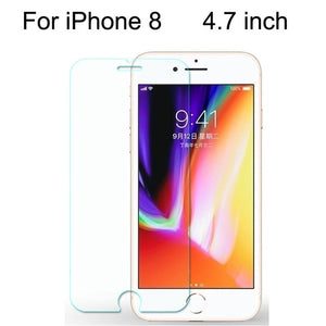 10Pcs Tempered Glass For iPhone X XS MAX XR 4 4s 5 5s SE 5c Screen Protective Film For iPhone 6 6s 7 8 Plus X 11 Glass Protector